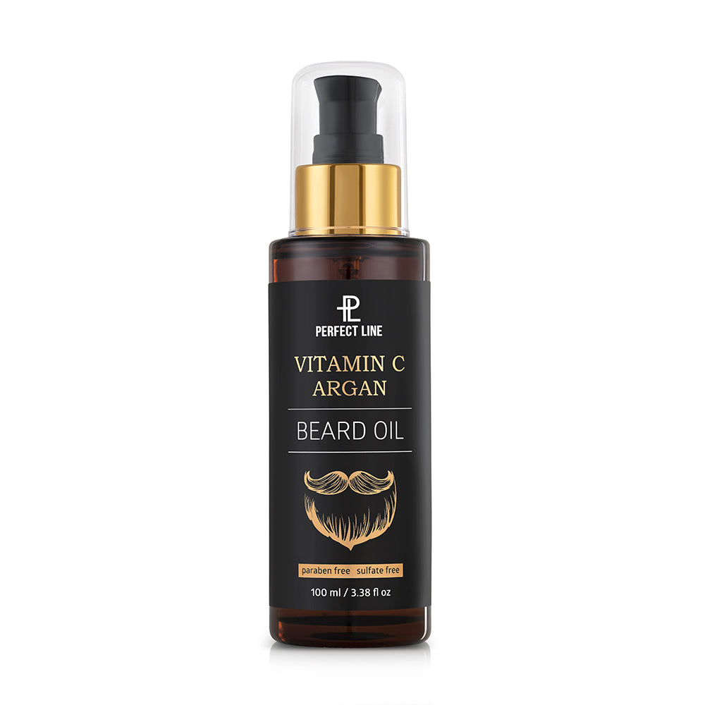 Aceite de argán para barba con vitamina C 100 mL