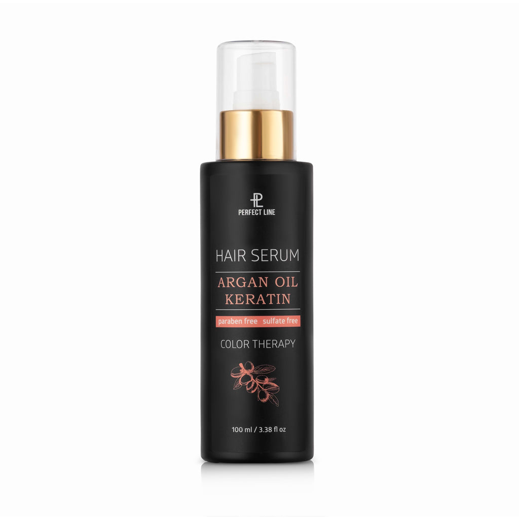 Suero para el cabello con Keratina con Aceite de Argán 100 mL