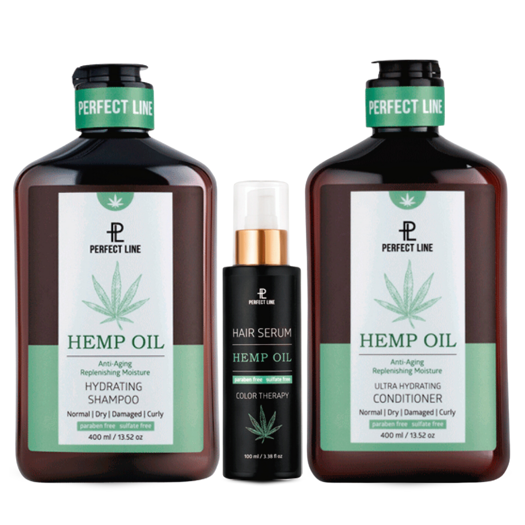 Kit para reducir el frizz de Aceite de Cáñamo