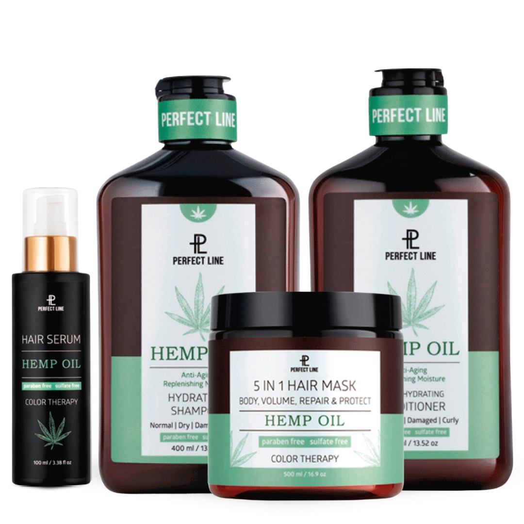 Kit Rutina Completa de Aceite de Cáñamo
