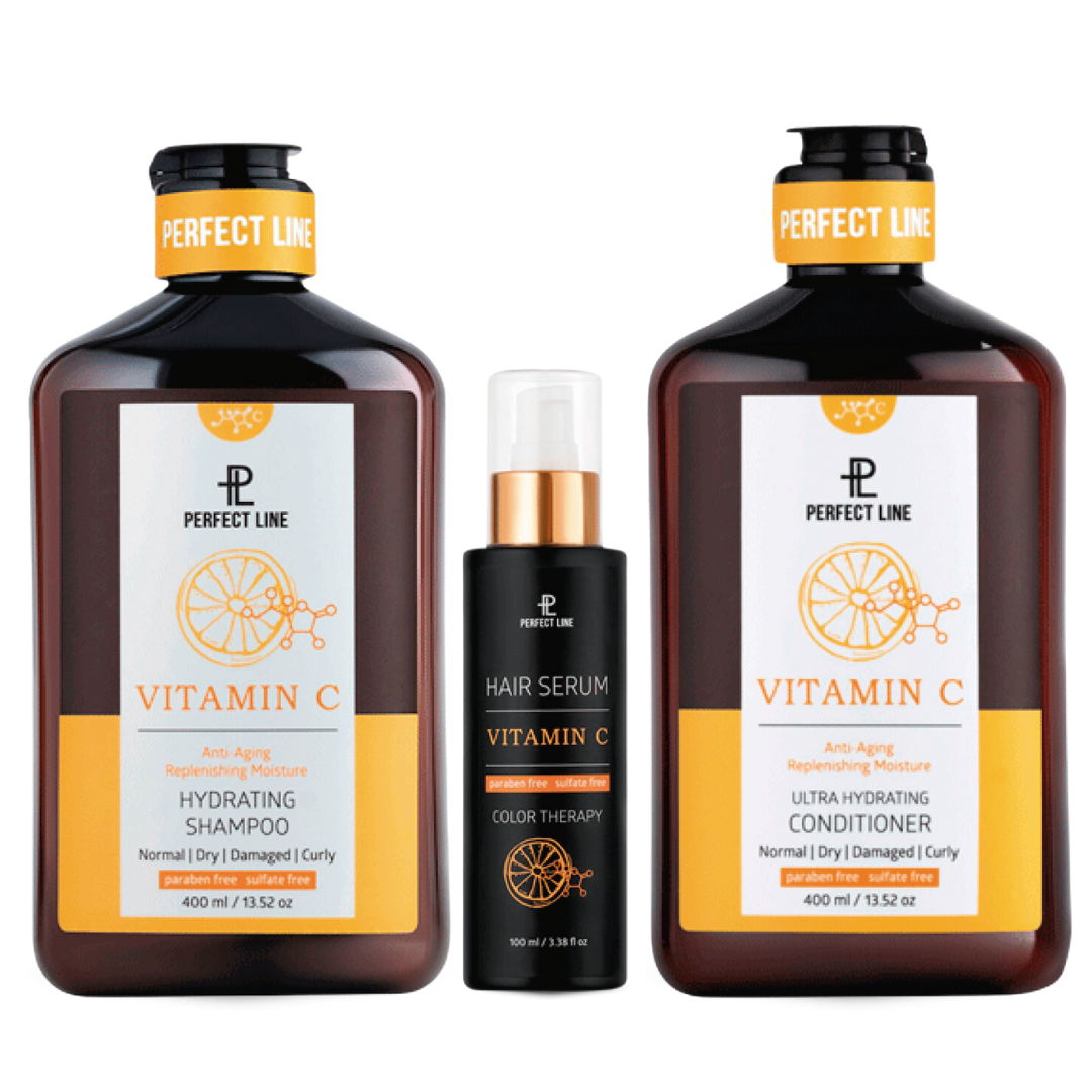 Kit para reducir el frizz de Vitamina C