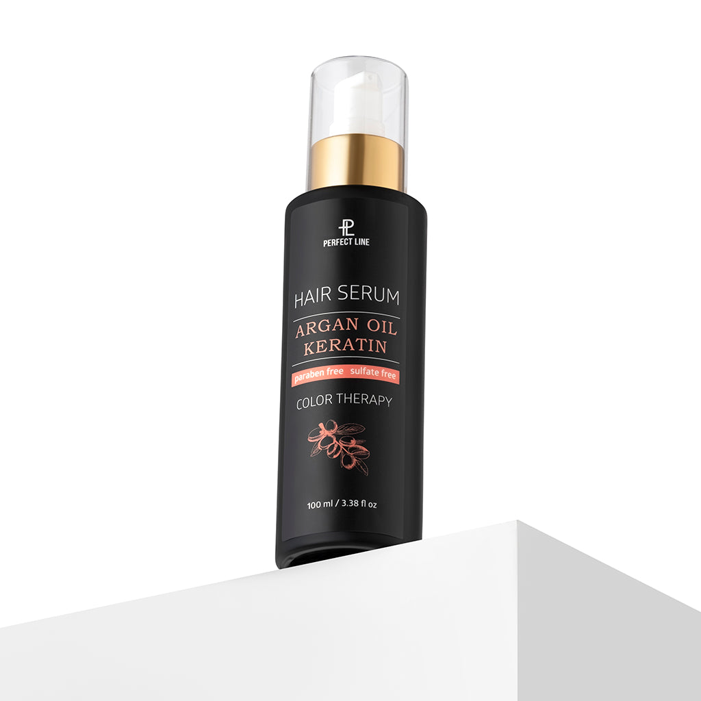Suero para el cabello con Keratina con Aceite de Argán 100 mL