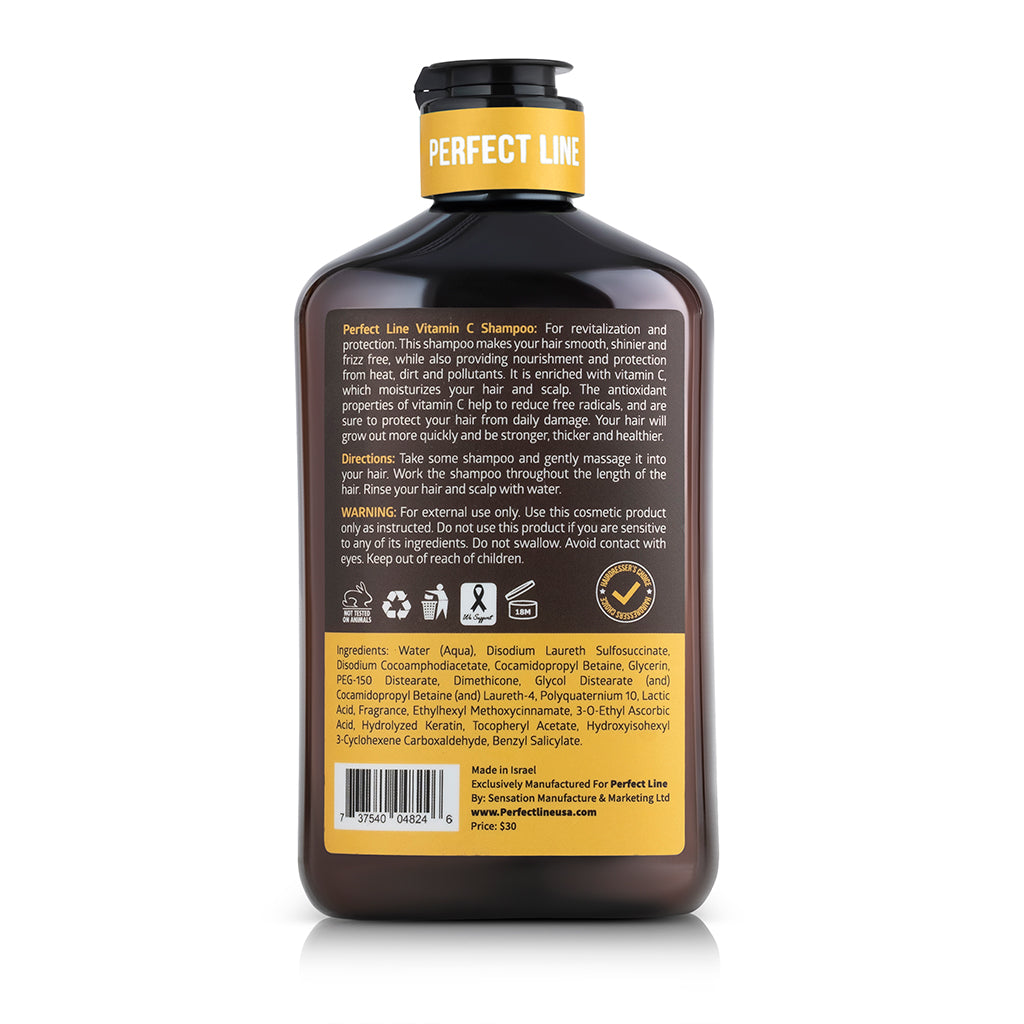 Shampoo hidratante con Vitamina C 400 mL