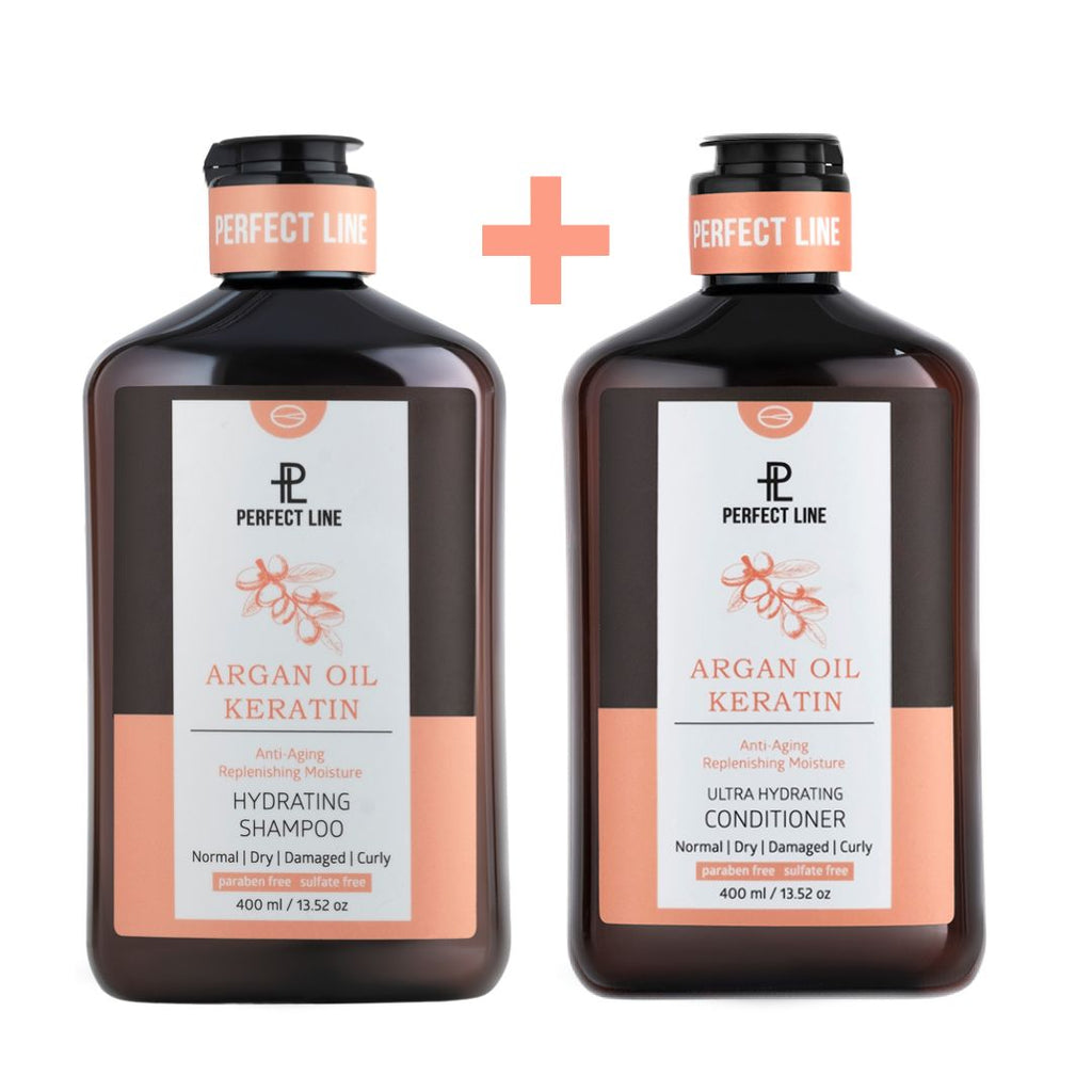 Kit Rutina Fácil de Keratina con Aceite de Argán