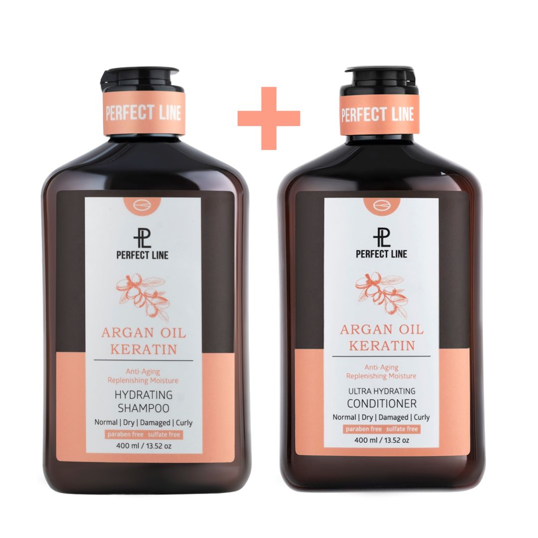Kit Rutina Fácil de Keratina con Aceite de Argán