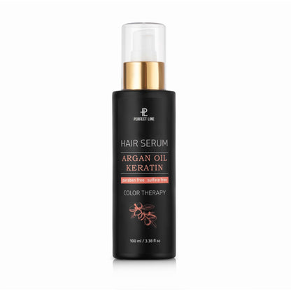 Suero para el cabello con Keratina con Aceite de Argán 100 mL