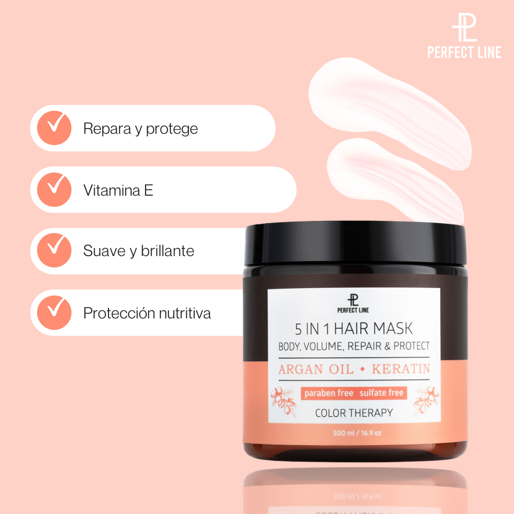 Kit de protección capilar de Keratina con Aceite de Argán