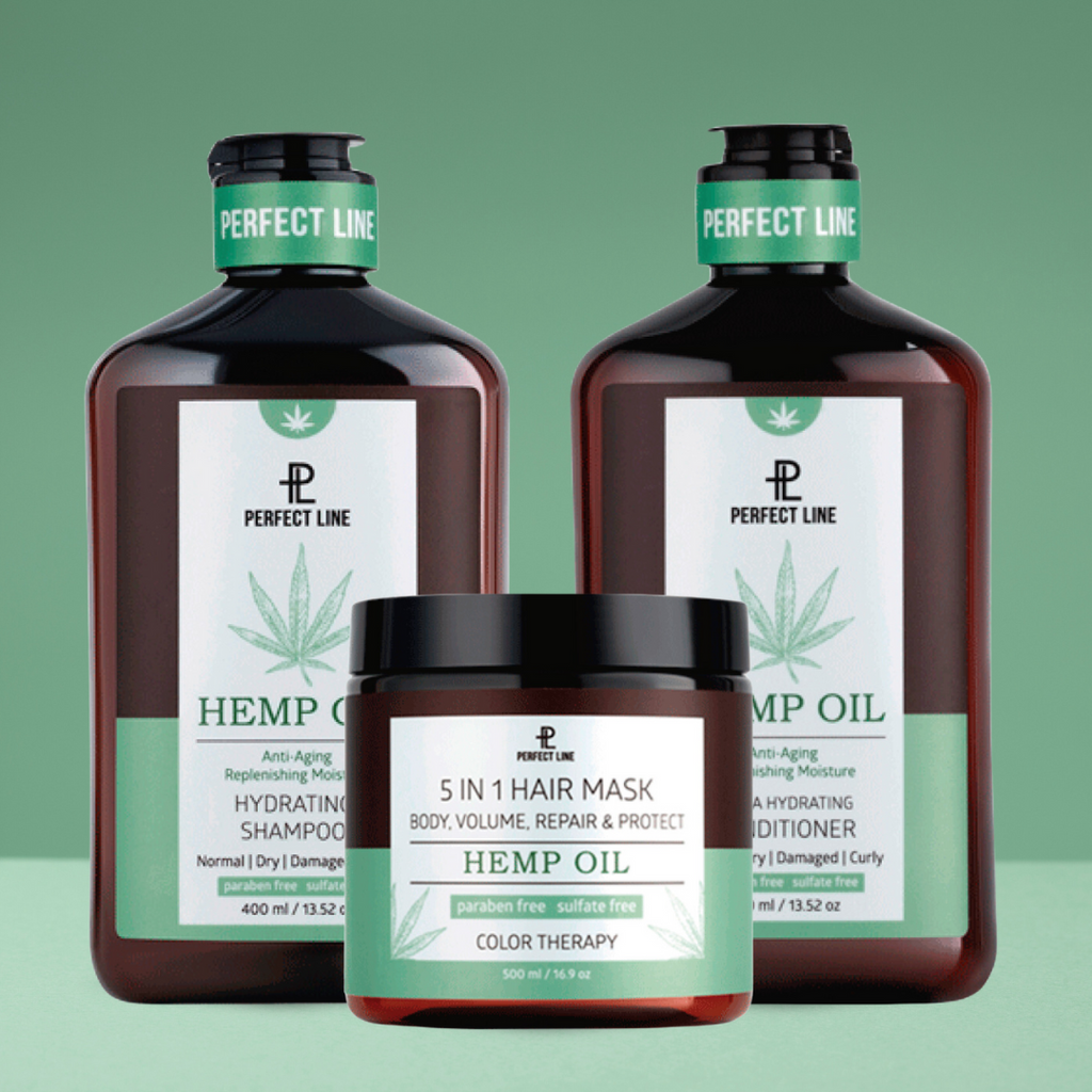 Kit de protección capilar de Aceite de Cáñamo