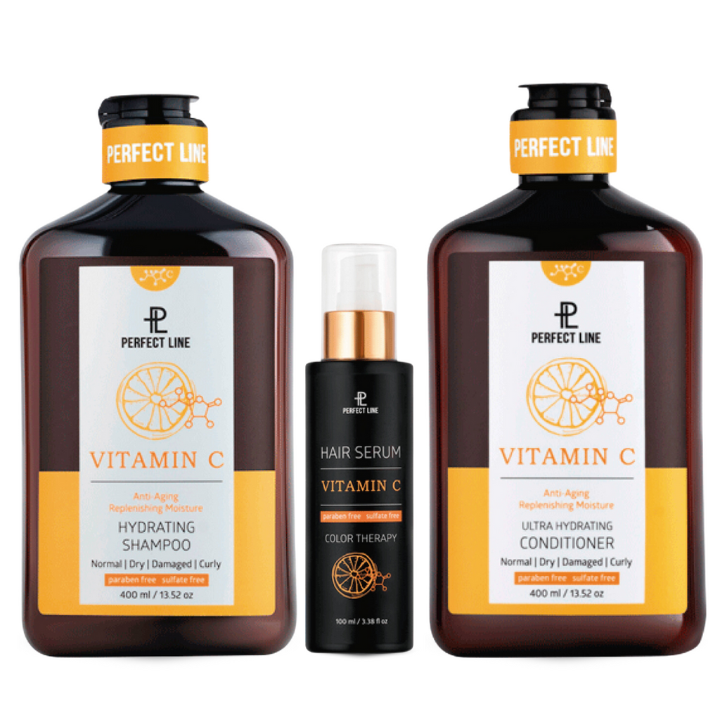 Kit para reducir el frizz de Vitamina C
